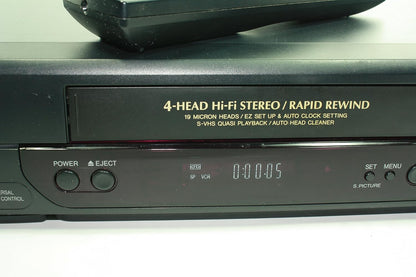 Sharp VC-H992U Hi Fi Stereo Rapid Rewind VCR Player