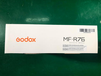 Godox MF-R76 Macro Ring Flash for Sony Canon Nikon Fuji