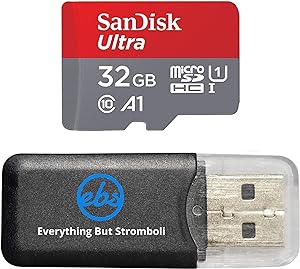 SanDisk 8595770837 32GB Ultra MicroSD Card Reader Bundle — main product image