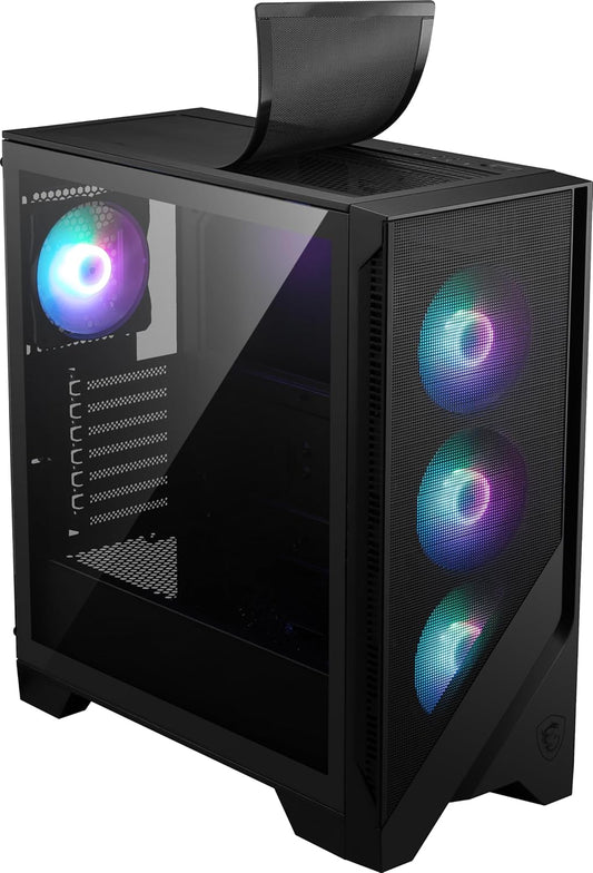 MSI MAG FORGE 320R AIRFLOW Mid-Tower Gaming PC Case