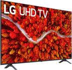 LG E10LG55UP8000PUA 55-Inch 4K UHD Smart TV Bundle