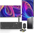 HP EliteDesk 800 G4 Mini i5 Dual Monitor Bundle Renewed