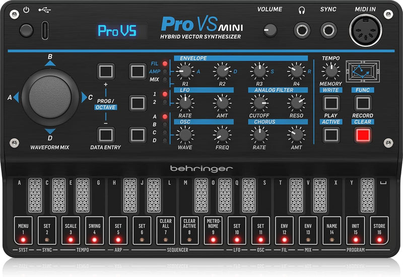 Behringer PRO-VS MINI Hybrid Vector Synthesizer — main product image