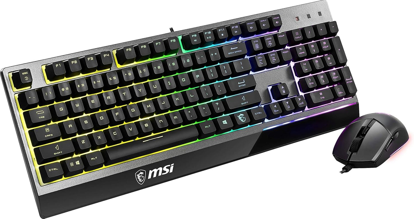 MSI VIGOR GK30 COMBO RGB Gaming Keyboard Mouse Set