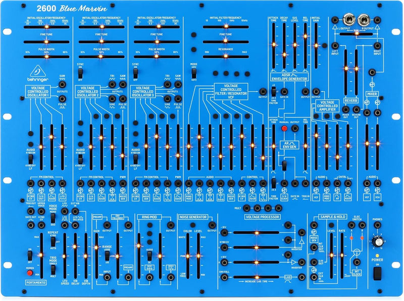 Behringer 2600 Blue Limited-Edition Analog Synthesizer — main product image