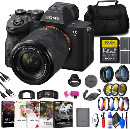 Sony ILCE-7M4K/B a7 IV 28-70mm Lens Bundle Renewed