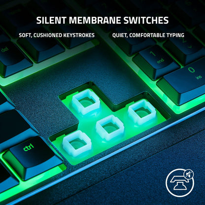 Razer RZ03-04470200 Ornata V3 X Low Profile Keyboard