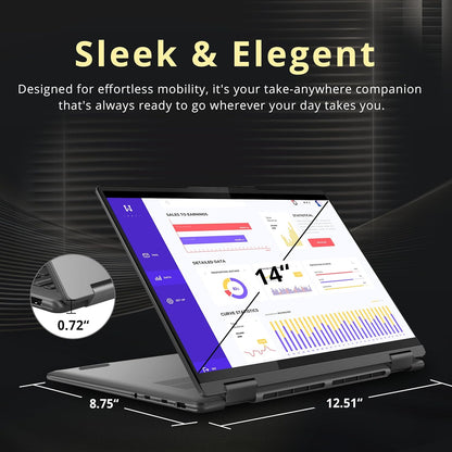 Lenovo Yoga 7i 14" 2K Touch 2-in-1 Laptop