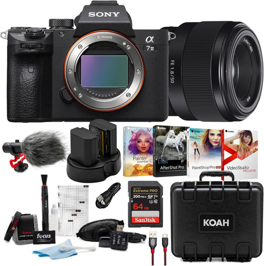 Sony ILCE7M3KB a7 III Mirrorless Camera 28-70mm Bundle