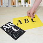 Westcott 15856 LetterCraft Permanent Vinyl Letters Nueva