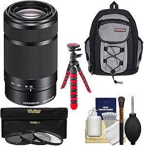 Sony K-83629-09 E-Mount 55-210mm Zoom Lens Kit