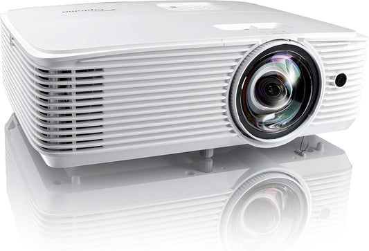 Optoma EH412ST - 1080p Short Throw Projector, 4000 Lumens (Renewed)