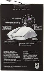 Razer RZ01-02550700 Viper Ultralight Gaming Mouse - Mercury White