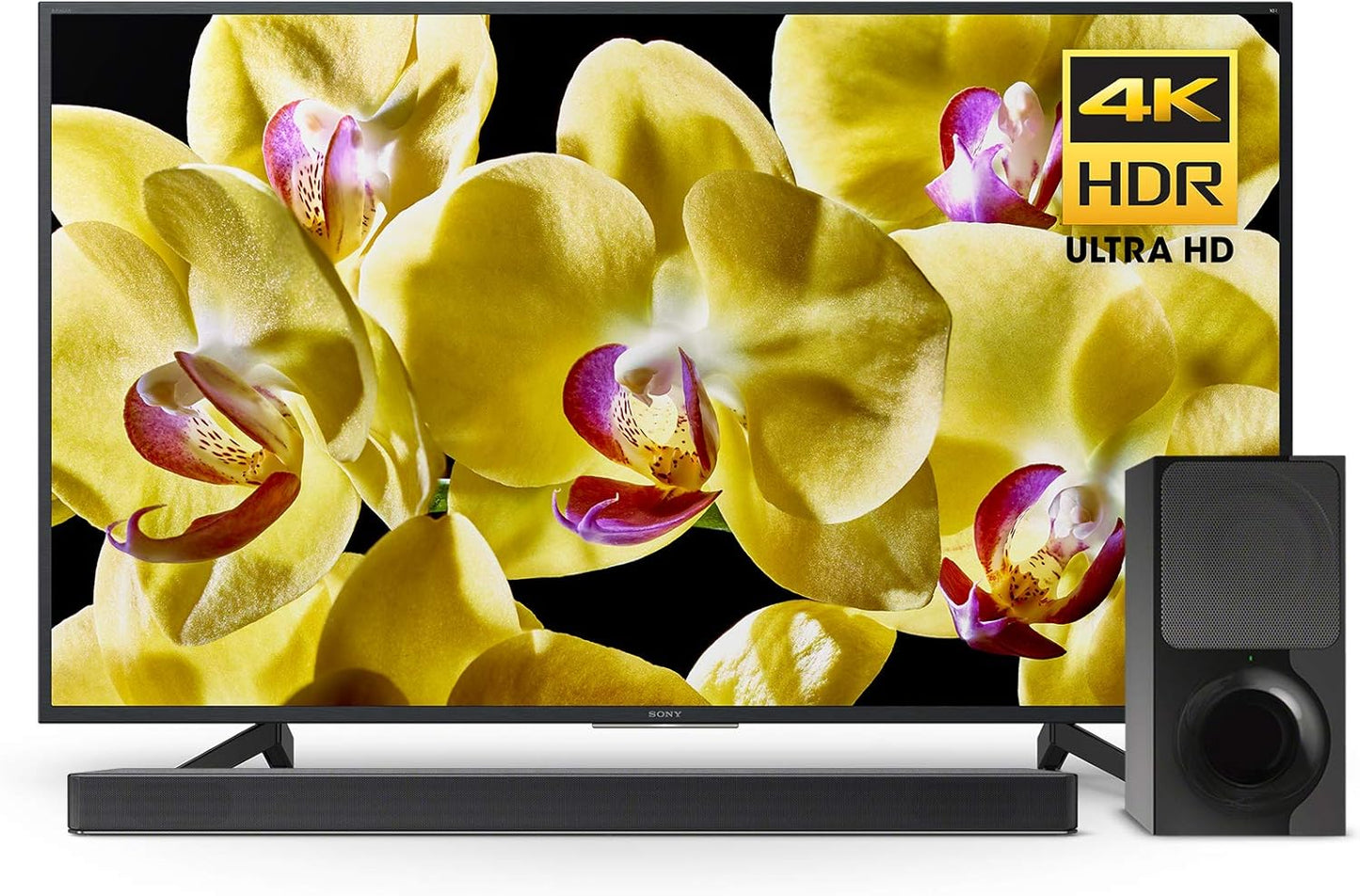 Sony XBR-75X800G 75-Inch 4K LED TV & Soundbar Combo