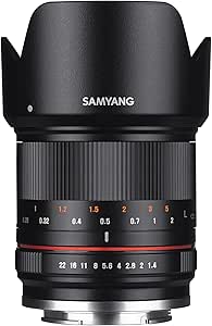 Samyang 1223109101 21mm F1.4 CSC Lens - Micro 4/3
