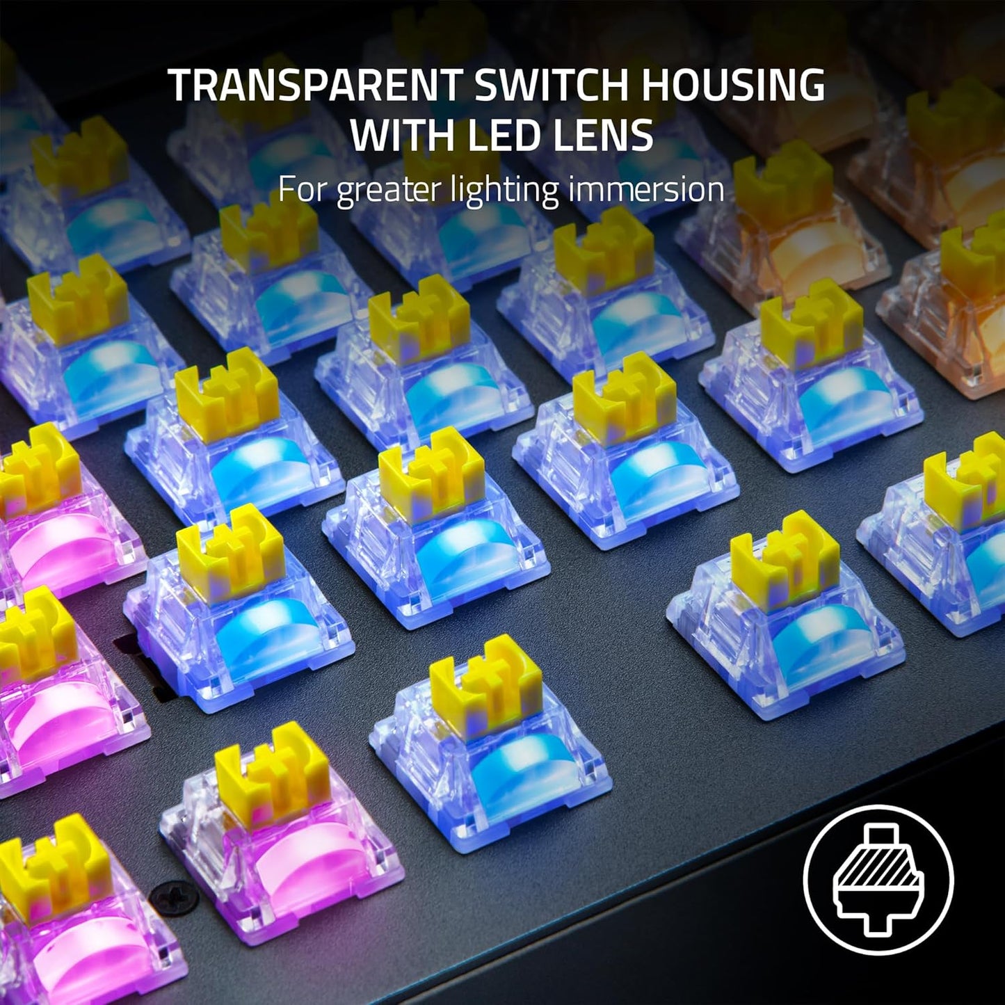 Razer RC21-02040100 Mechanical Switches Replacement Pack Yellow