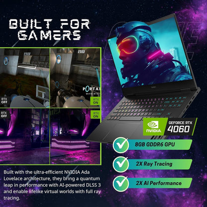 HP OMEN Gaming Laptop - 16" FHD 165Hz, i9-13900HX, RTX 4060, 64GB RAM, 2TB SSD