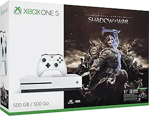 Microsoft ZQ9-00156 Xbox One S 500GB Shadow of War Bundle