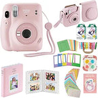Fujifilm Mini 11 Instant Camera Bundle - Blush Pink