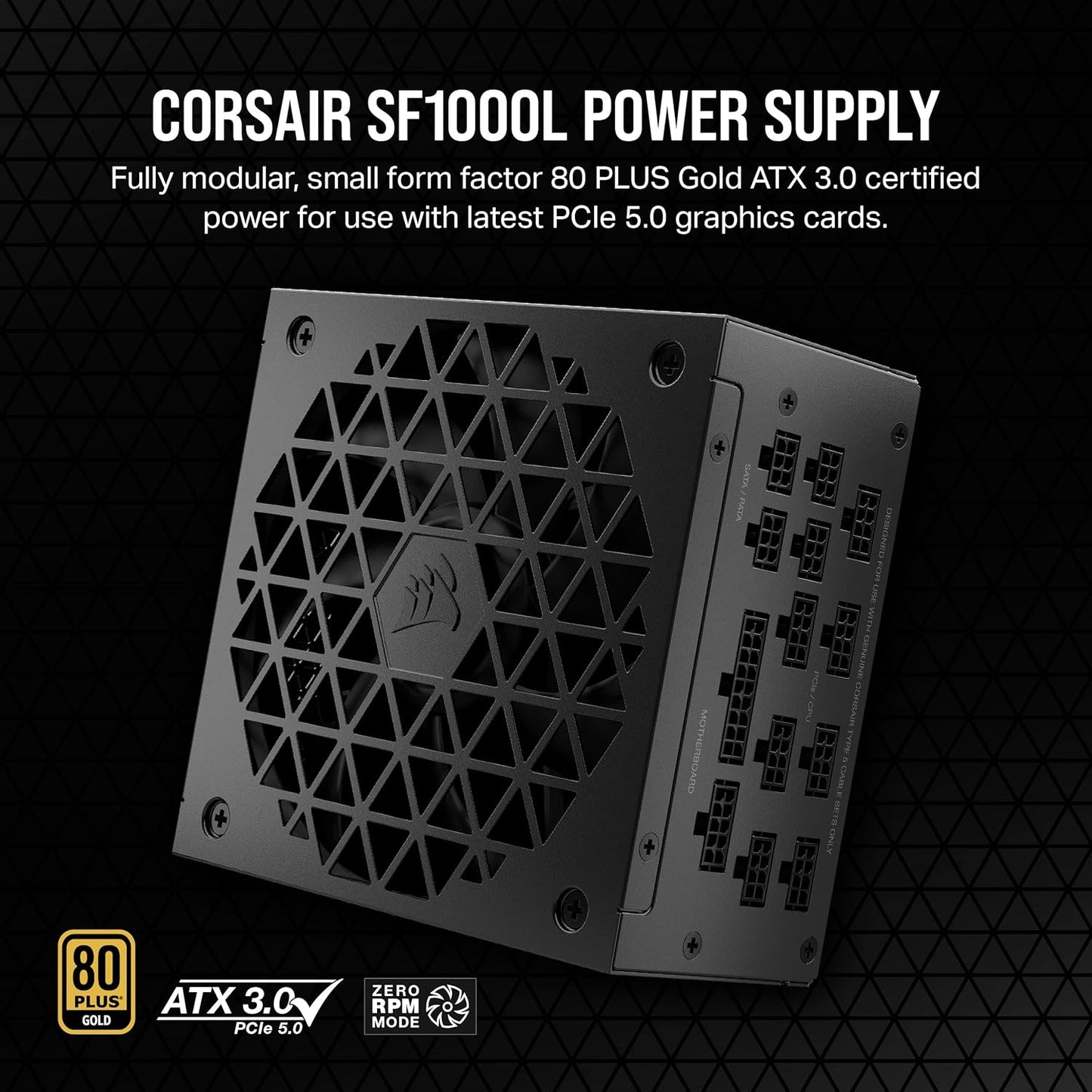 Corsair SF1000L 1000W SFX ATX 3.0 Power Supply
