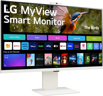 LG 32SR85U-W.AUS 32" 4K UHD Smart Monitor