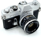 Canon FTb-QL Manual Focus SLR Camera 50mm f/1.8 Lens (Renewed)