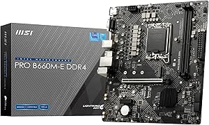 MSI 7D46-003R PRO B660M-E Intel Micro ATX DDR4 Motherboard — main product image