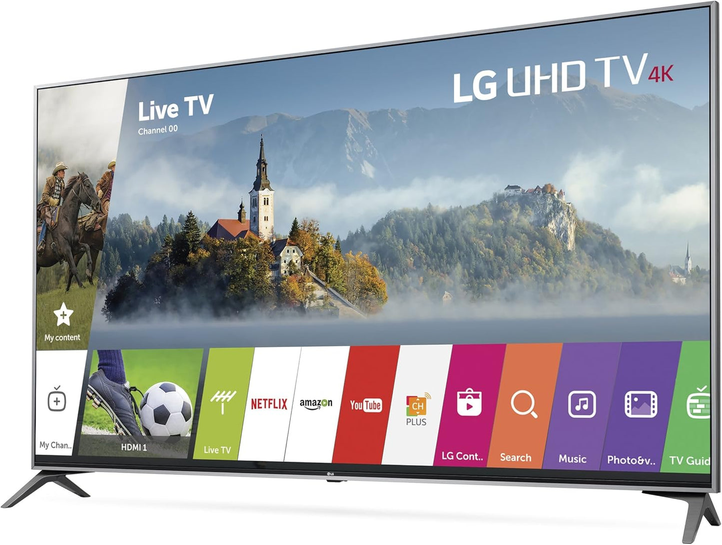 LG 55UJ7700 55-Inch 4K Smart LED TV Renewed