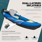 Pelican IESCAPE 90 Inflatable Kayak 1-2 Person