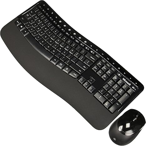 Microsoft PP4-00001 Wireless Comfort Desktop 5050 Keyboard Mouse Combo — main product image