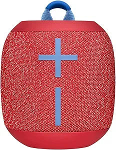 Logitech WONDERBOOM 2 Radical Red Waterproof Bluetooth Speaker — main product image