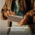 Marshall 1006237 Emberton II Cream Portable Bluetooth Speaker