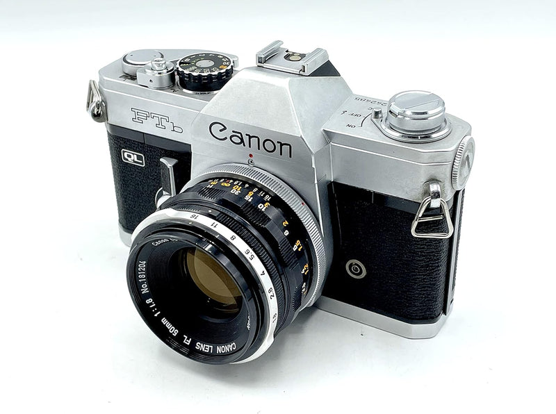 Canon FTb-QL Manual Focus SLR Camera 50mm f/1.8 Lens (Renewed) — main product image
