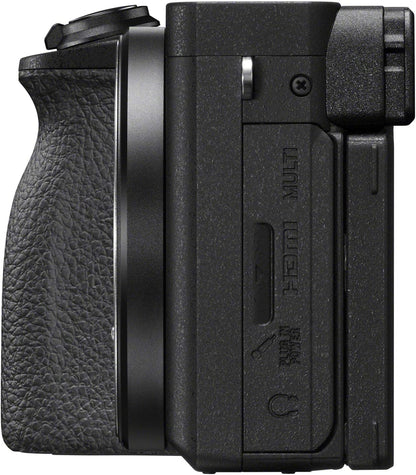 Sony E12SNILCE6600B a6600 Mirrorless Camera 4K Bundle