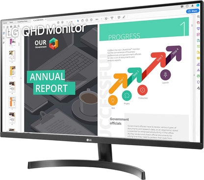 LG 32QN600-B 32-Inch QHD IPS Monitor HDR 10 AMD FreeSync