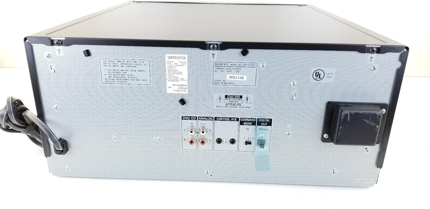Sony CDP-CX355 Mega Storage 300 CD Changer