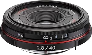 Pentax 21390 HD DA 40mm f/2.8 Limited Lens