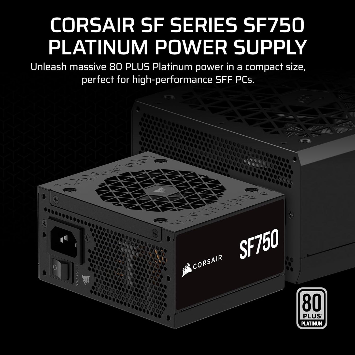 Corsair CP-9020284-NA SF750 80+ Platinum ATX 3.0 PSU
