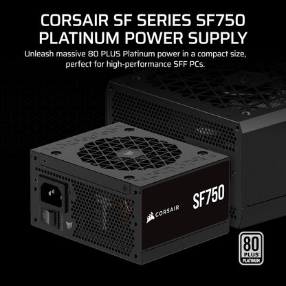 Corsair CP-9020284-NA SF750 80+ Platinum ATX 3.0 PSU