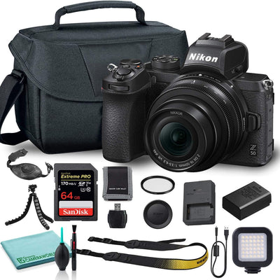 Nikon 1633 Z50 Mirrorless Camera 16-50mm Bundle (Renewed)