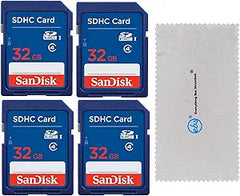 SanDisk SDSDB-032G 32GB SDHC Memory Card 4-Pack