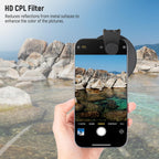 NEEWER 10102681 67mm CPL Polarizing Filter for Phone Camera