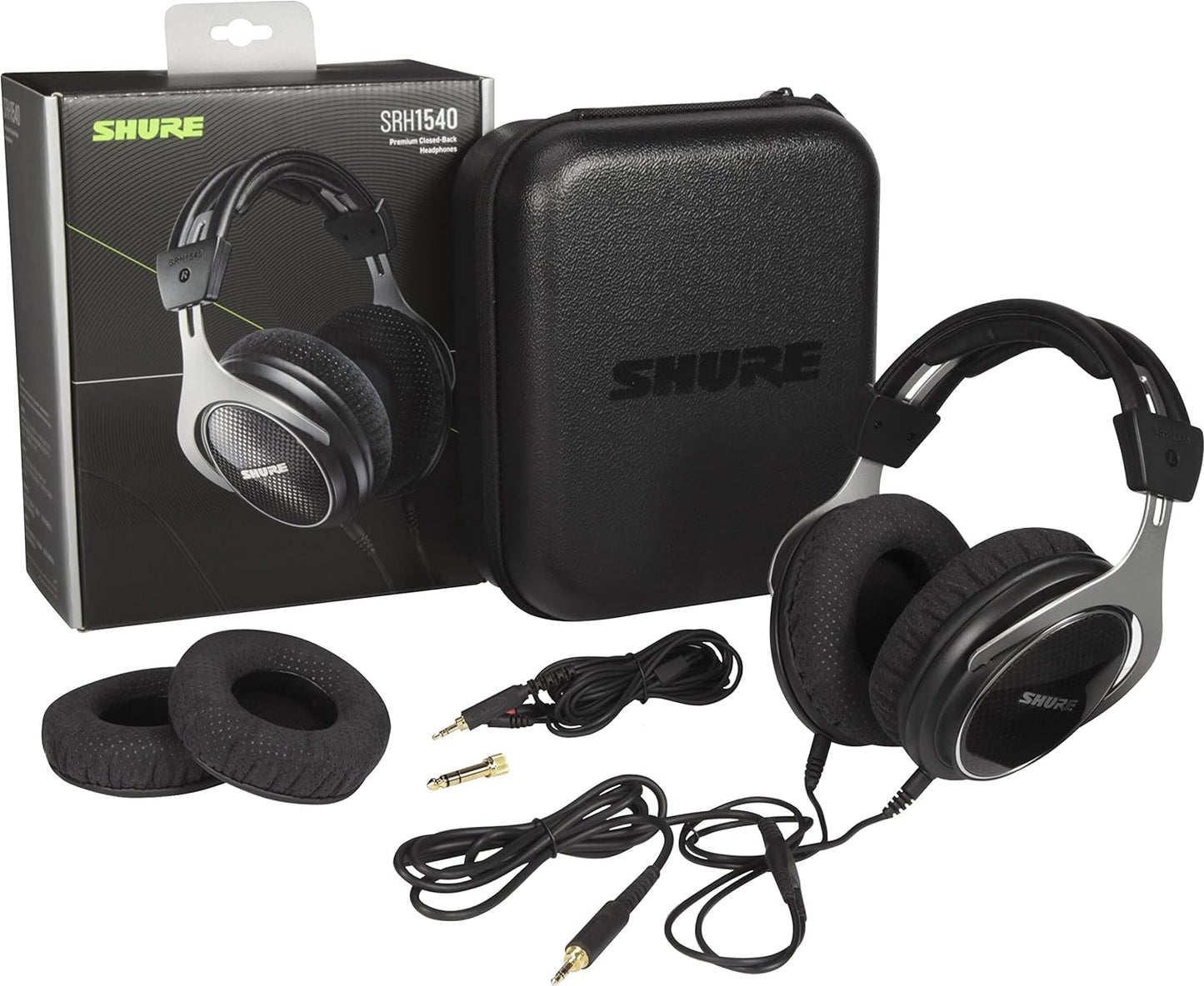 Shure SRH1540-BK-EFS Premium Closed-Back Headphones