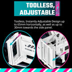 Cooler Master MCA-U000R-WFVK03 Vertical GPU Holder Kit White