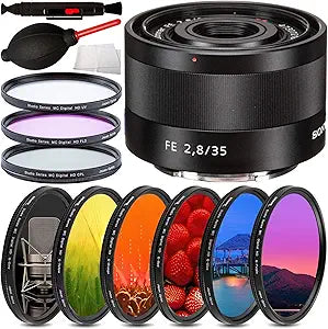 Sony SEL35F28Z Sonnar 35mm f/2.8 ZA Lens (Refurbished)