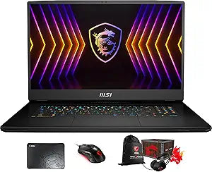 MSI TITANGT7712007 - i7, 128GB, 4TB SSD, RTX 3080 Ti Gaming Laptop
