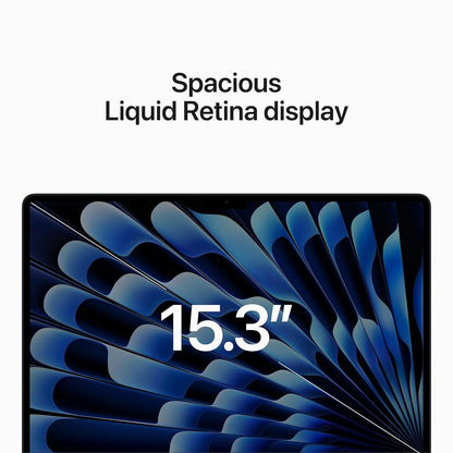 Apple MQKX3LLA MacBook Air 15-inch M2 Chip Midnight Renewed