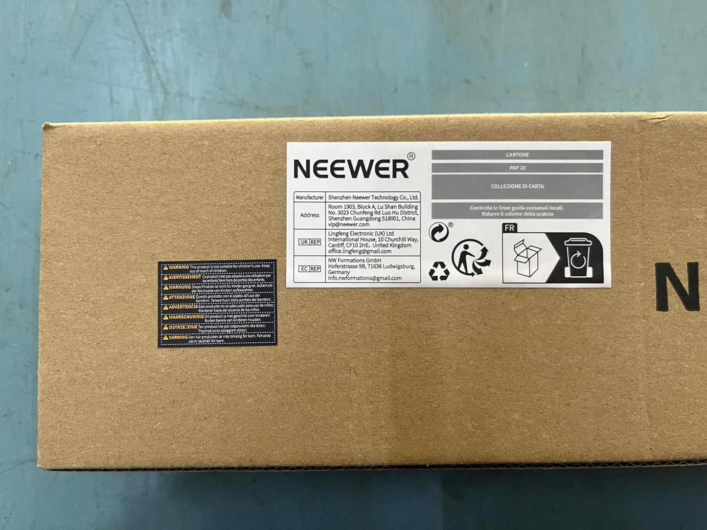 Neewer Camera Desk Mount C-Clamp Adjustable Light Stand