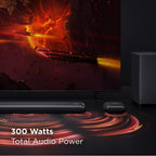 TCL S4510 5.1ch Sound Bar with Wireless Subwoofer - Dolby Audio