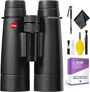 Leica 40095 Ultravid HD-Plus 8x50 Binocular Bundle